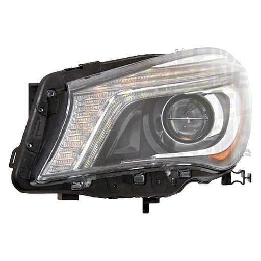 2014-2019 Mercedes-Benz CLA250/CLA45 AMG Driver Side Headlight Assembly C117 Bi-Xenon Composite - MB2502224-Partify-Painted-Replacement-Body-Parts