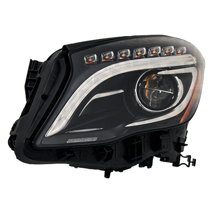 2015-2019 Mercedes-Benz GLA250/GLA45 AMG Driver Side Headlight Assembly X156 Xenon Composite - MB2502234-Partify-Painted-Replacement-Body-Parts