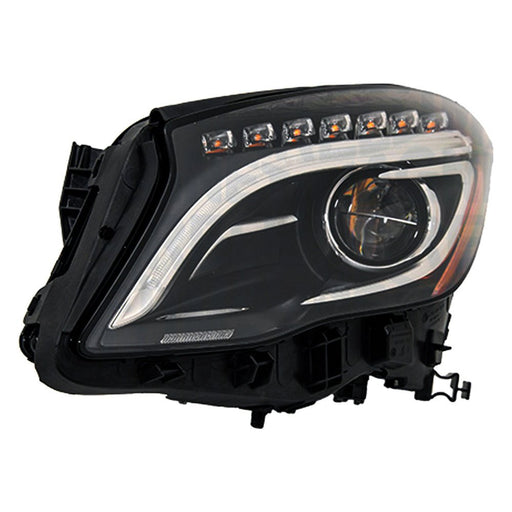 2015-2019 Mercedes-Benz GLA250/GLA45 AMG Driver Side Headlight Assembly X156 Xenon Composite - MB2502234-Partify-Painted-Replacement-Body-Parts