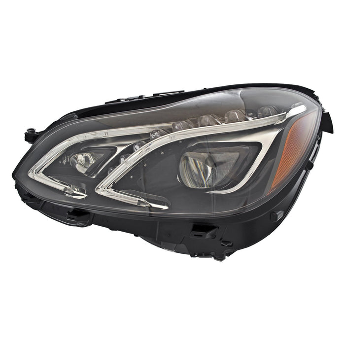 2014-2016 Mercedes-Benz E300/E350/E400/E550/E63 AMG/E63 AMG S Hybrid Driver Side Headlight Assembly S212 W/Cornering Lamps W/O Night Vision System Composite Sedan/Wagon - MB2502240-Partify-Painted-Replacement-Body-Parts