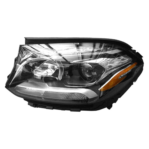2017-2019 Mercedes-Benz GLS450/GLS550/GLS63 AMG Driver Side Headlight Assembly X166 Halogen Composite - MB2502242-Partify-Painted-Replacement-Body-Parts