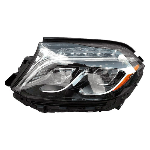 2017-2018 Mercedes-Benz GLS450/GLS550/GLS63 AMG Driver Side Headlight Assembly X166 Led Composite - MB2502243-Partify-Painted-Replacement-Body-Parts