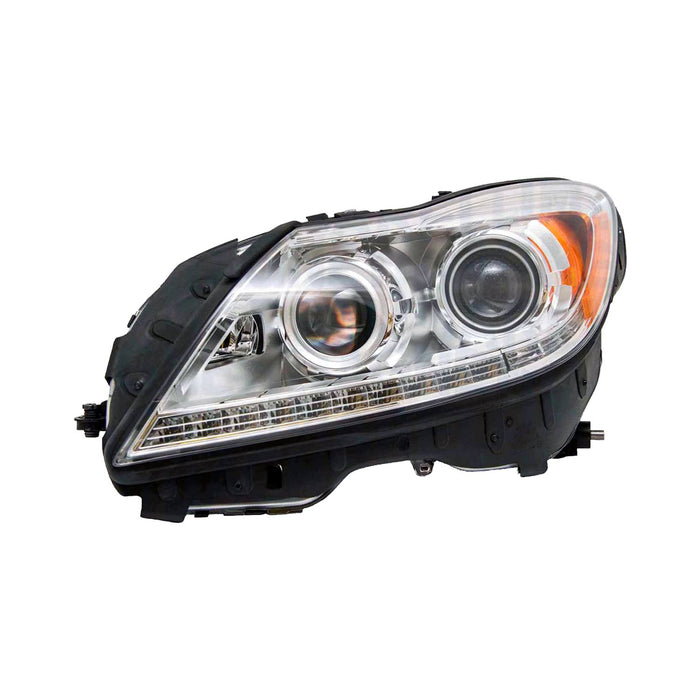 2012-2014 Mercedes-Benz CL550/CL600/CL63 AMG/CL65 AMG Driver Side Headlight Assembly C216 Bi-Xenon W/Active Curve Lighting W/Night View Assist Composite - MB2502251-Partify-Painted-Replacement-Body-Parts