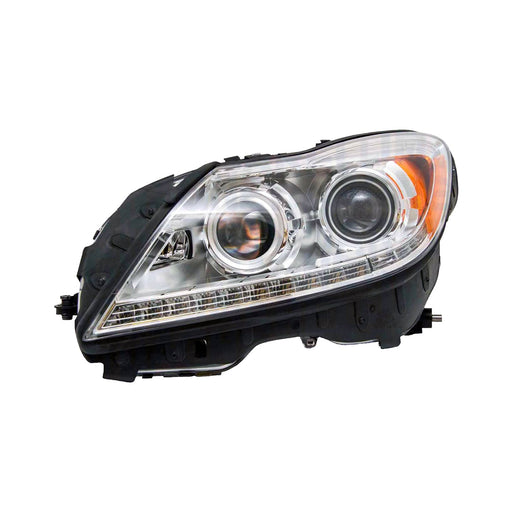 2012-2014 Mercedes-Benz CL550/CL600/CL63 AMG/CL65 AMG Driver Side Headlight Assembly C216 Bi-Xenon W/Active Curve Lighting W/Night View Assist Composite - MB2502251-Partify-Painted-Replacement-Body-Parts