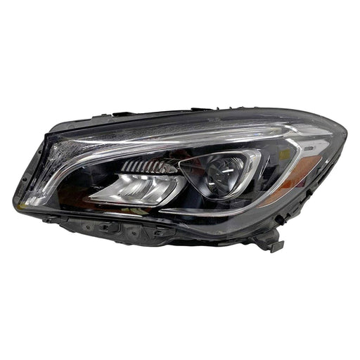 2014-2019 Mercedes-Benz CLA250/CLA45 AMG Driver Side Headlight Assembly C117 Led Composite - MB2502258-Partify-Painted-Replacement-Body-Parts