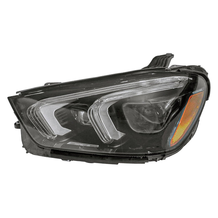2020-2023 Mercedes-Benz GLE350/GLE450/GLE53 AMG/GLE580/GLE63 AMG S Driver Side Headlight Assembly W167 Suv W/Adaptive Headlamps From 7-16-19 Composite Sport Utility Coupe - MB2502272-Partify-Painted-Replacement-Body-Parts