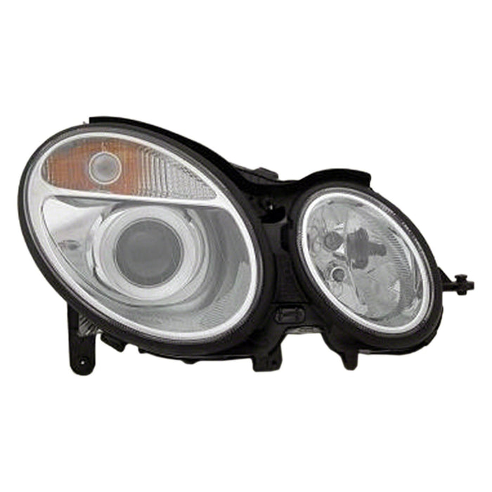 2003-2006 Mercedes-Benz E320/E500 Passenger Side Headlight Assembly Halogen Composite 4 Door Sedan - MB2503108-Partify-Painted-Replacement-Body-Parts