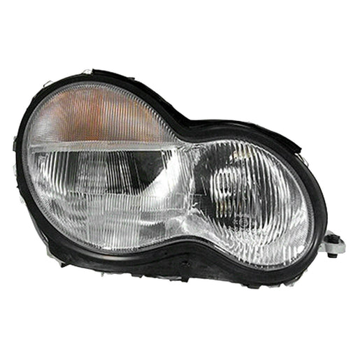 2001-2004 Mercedes-Benz C240/C32 AMG/C320 Passenger Side Headlight Assembly Halogen Composite 4 Door Sedan/Wagon - MB2503118-Partify-Painted-Replacement-Body-Parts