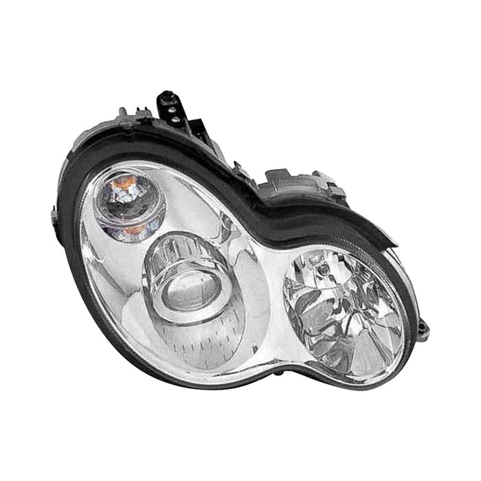 2001-2005 Mercedes-Benz C230/C240/C32 AMG/C320 Passenger Side Headlight Assembly W/Bi-Xenon Lamps Composite 4 Door Sedan/Wagon - MB2503121-Partify-Painted-Replacement-Body-Parts