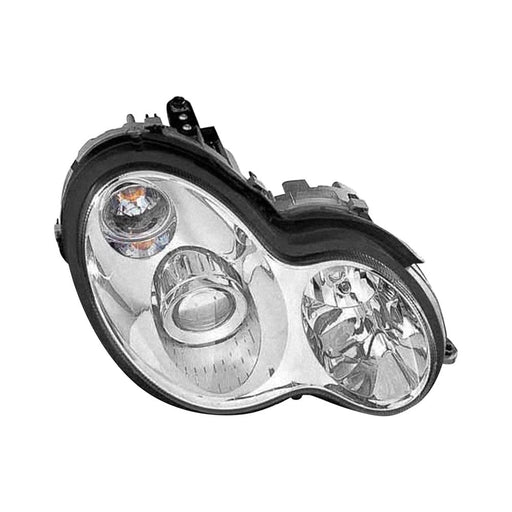 2001-2005 Mercedes-Benz C230/C240/C32 AMG/C320 Passenger Side Headlight Assembly W/Bi-Xenon Lamps Composite 4 Door Sedan/Wagon - MB2503121-Partify-Painted-Replacement-Body-Parts