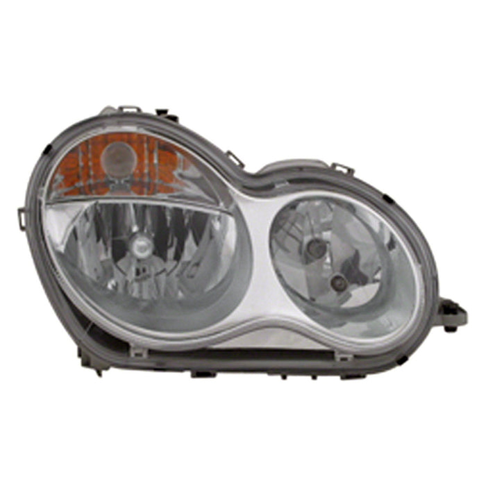 2005-2007 Mercedes-Benz C230/C240/C280/C320/C350 Passenger Side Headlight Assembly W/Halogen Composite Sedan/Wagon - MB2503148-Partify-Painted-Replacement-Body-Parts