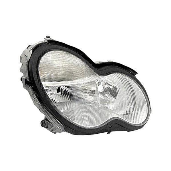 2002-2007 Mercedes-Benz C230/C240/C280/C32 AMG/C320/C350/C55 AMG Passenger Side Headlight Assembly W/Xenon Composite Sedan/Wagon - MB2503149-Partify-Painted-Replacement-Body-Parts