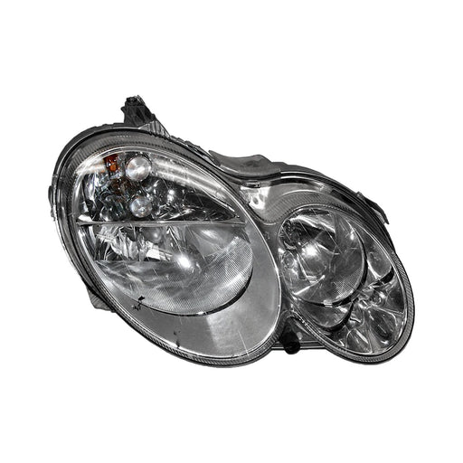 2006-2009 Mercedes-Benz CLK350/CLK500/CLK55 AMG/CLK550/CLK63 AMG Passenger Side Headlight Assembly Halogen From 3-31-06 Composite - MB2503169-Partify-Painted-Replacement-Body-Parts