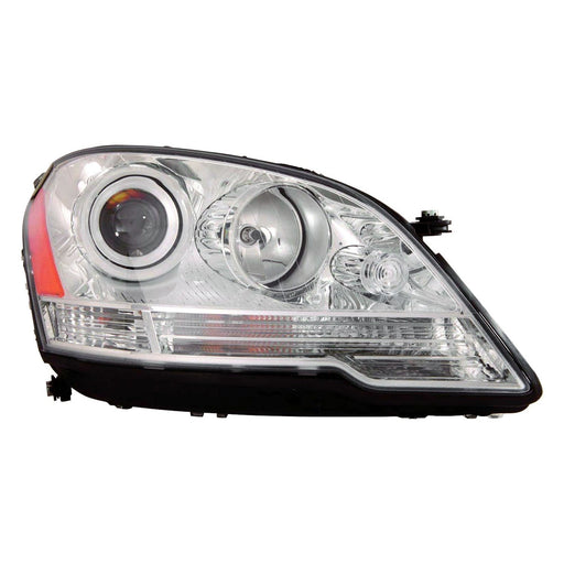 2008-2011 Mercedes-Benz ML320/ML350/ML450/ML550/ML63 AMG Bluetec 4Matic/CDI Passenger Side Headlight Assembly W164 Halogen Composite - MB2503171-Partify-Painted-Replacement-Body-Parts