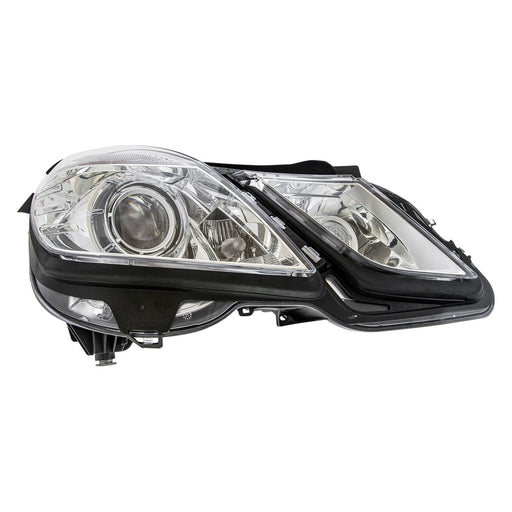 2010-2014 Mercedes-Benz E350/E550 Passenger Side Headlight Assembly W212 Halogen W/Cornering Lamps W/O Night Vision System Composite Sedan/Wagon - MB2503183-Partify-Painted-Replacement-Body-Parts