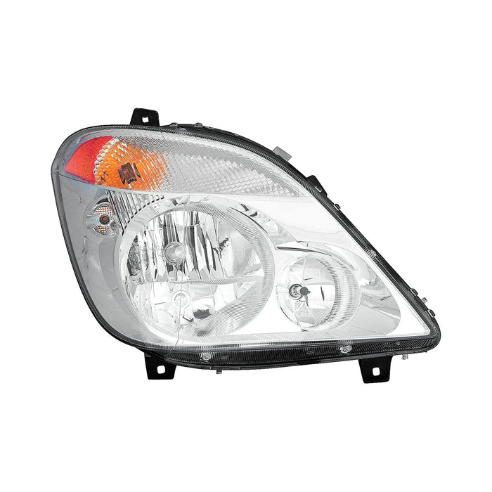 2010-2013 Mercedes-Benz Sprinter 2500/3500 Passenger Side Headlight Assembly Ncv3 Halogen Composite - MB2503191-Partify-Painted-Replacement-Body-Parts