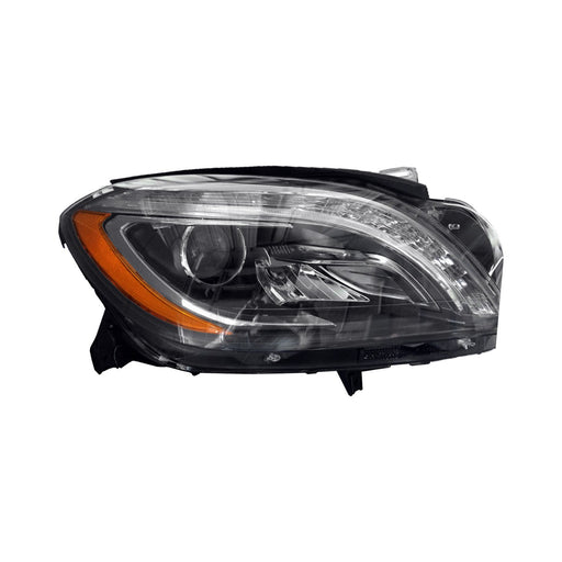 2012-2015 Mercedes-Benz ML350/ML550/ML63 AMG Passenger Side Headlight Assembly W166 Bi-Xenon W/Night Vision Composite - MB2503196-Partify-Painted-Replacement-Body-Parts