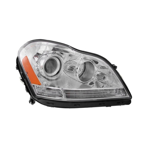 2007-2012 Mercedes-Benz GL320/GL350/GL450/GL550 Bluetec 4Matic/Bluetec 4Matic/CDI Passenger Side Headlight Assembly X164 Halogen Composite - MB2503202-Partify-Painted-Replacement-Body-Parts