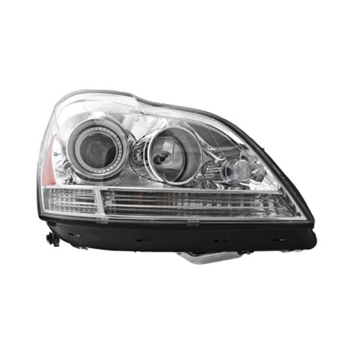 2010-2012 Mercedes-Benz GL350/GL450/GL550 Bluetec 4Matic Passenger Side Headlight Assembly X164 Bi-Xenon W/Active Curve Lighting Composite - MB2503204-Partify-Painted-Replacement-Body-Parts
