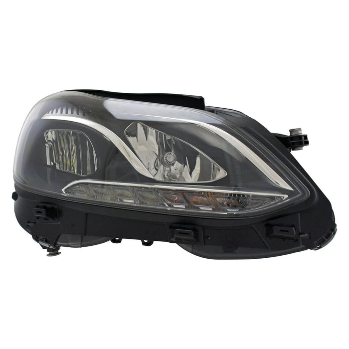 2014-2016 Mercedes-Benz E300/E350/E400/E550/E63 AMG/E63 AMG S Passenger Side Headlight Assembly S212 W/O Cornering Lamps W/O Night Vision System Composite Sedan/Wagon - MB2503219-Partify-Painted-Replacement-Body-Parts