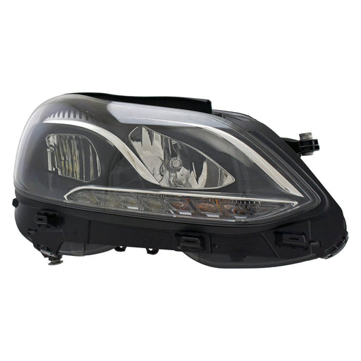2014-2016 Mercedes-Benz E300/E350/E400/E550/E63 AMG/E63 AMG S Passenger Side Headlight Assembly S212 W/O Cornering Lamps W/O Night Vision System Composite Sedan/Wagon - MB2503219-Partify-Painted-Replacement-Body-Parts
