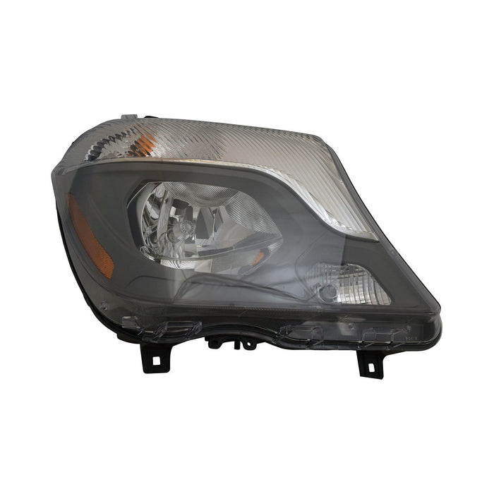 2014-2018 Mercedes-Benz Sprinter 2500/3500 Passenger Side Headlight Assembly Ncv3 Halogen Composite - MB2503221-Partify-Painted-Replacement-Body-Parts
