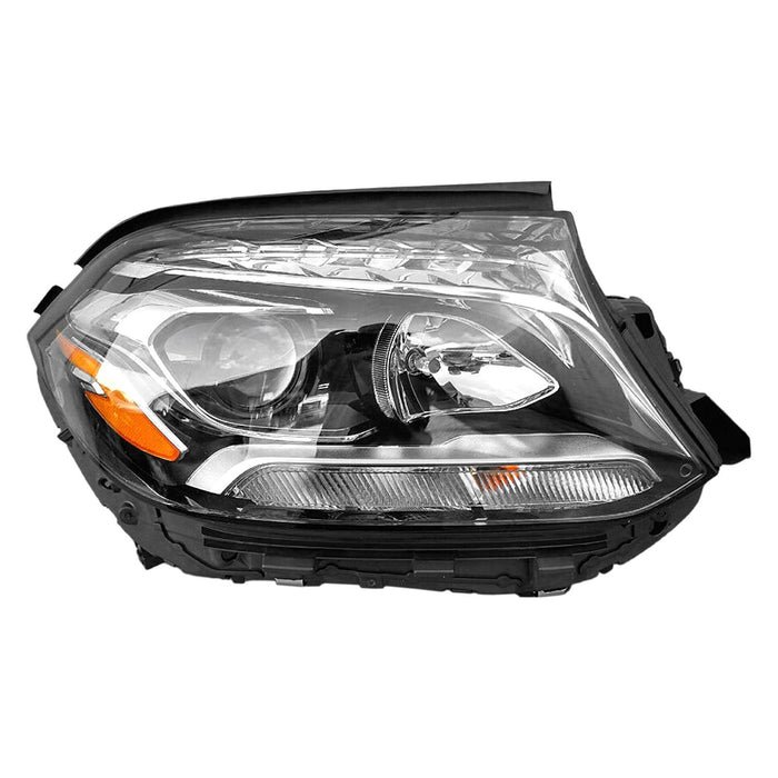 2017-2019 Mercedes-Benz GLS450/GLS550/GLS63 AMG Passenger Side Headlight Assembly X166 Halogen Composite - MB2503242-Partify-Painted-Replacement-Body-Parts