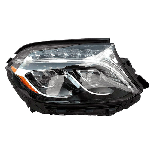 2017-2018 Mercedes-Benz GLS450/GLS550/GLS63 AMG Passenger Side Headlight Assembly X166 Led Composite - MB2503243-Partify-Painted-Replacement-Body-Parts