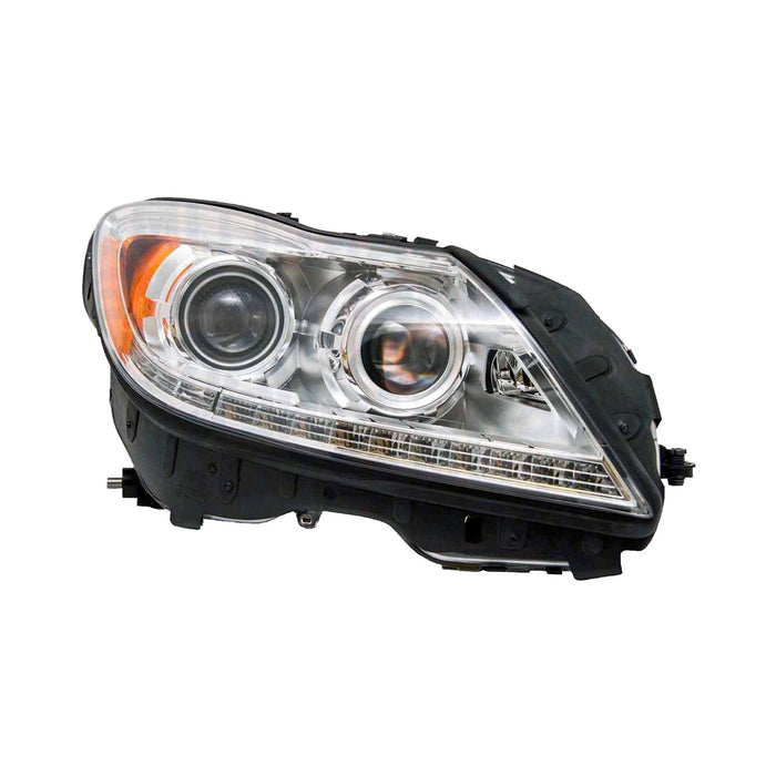2012-2014 Mercedes-Benz CL550/CL600/CL63 AMG/CL65 AMG Passenger Side Headlight Assembly C216 Bi-Xenon W/Active Curve Lighting W/Night View Assist Composite - MB2503251-Partify-Painted-Replacement-Body-Parts