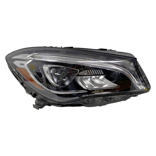 2014-2019 Mercedes-Benz CLA250/CLA45 AMG Passenger Side Headlight Assembly C117 Led Composite - MB2503258-Partify-Painted-Replacement-Body-Parts