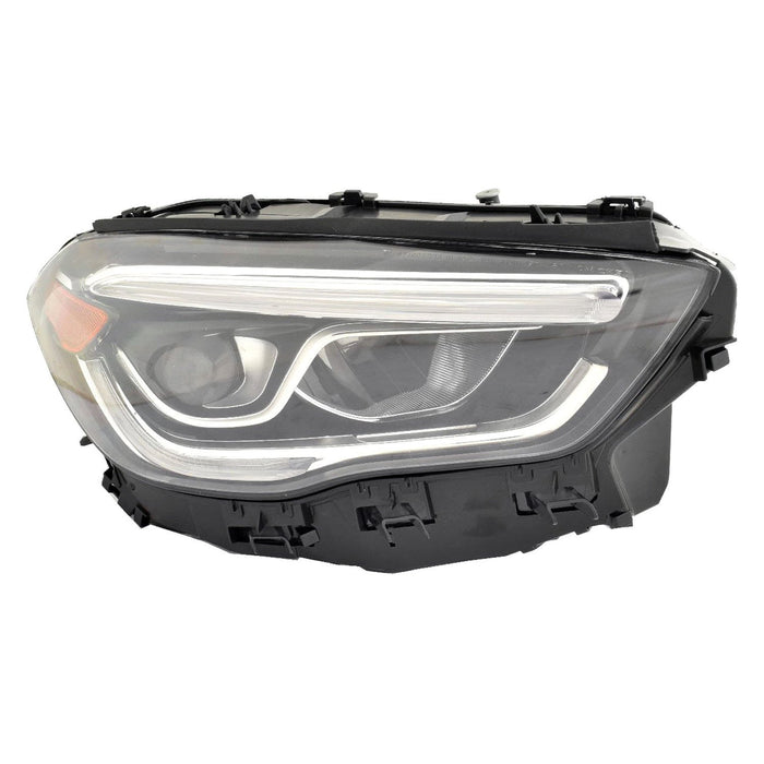 2021-2023 Mercedes-Benz GLA250/GLA35 AMG/GLA45 AMG Passenger Side Headlight Assembly H247 W/O Adaptive Headlamps Composite - MB2503275-Partify-Painted-Replacement-Body-Parts