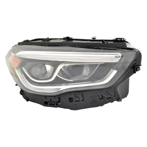 2021-2023 Mercedes-Benz GLA250/GLA35 AMG/GLA45 AMG Passenger Side Headlight Assembly H247 W/O Adaptive Headlamps Composite - MB2503275-Partify-Painted-Replacement-Body-Parts