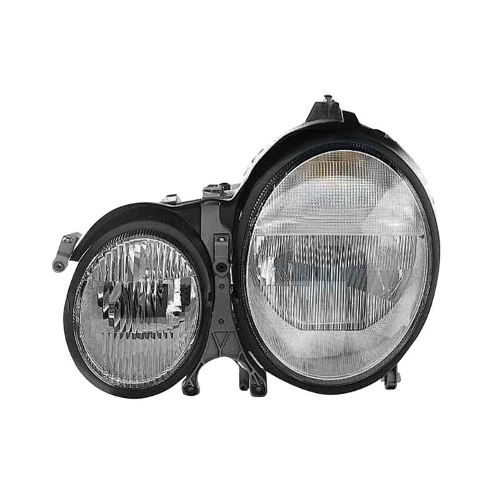 2000-2003 Mercedes-Benz E320/E430/E55 AMG Driver Side Headlight Lens Housing Xenon W/O Bulb W/O Module - MB2518101-Partify-Painted-Replacement-Body-Parts