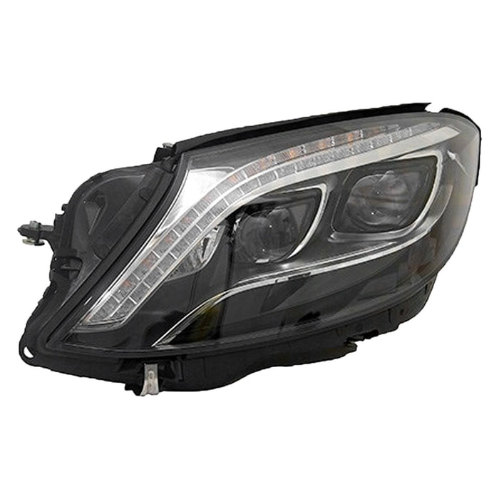 2014-2016 Mercedes-Benz S550/S600 Driver Side Headlight Lens Housing W222 Xenon W/Night View - MB2518103-Partify-Painted-Replacement-Body-Parts