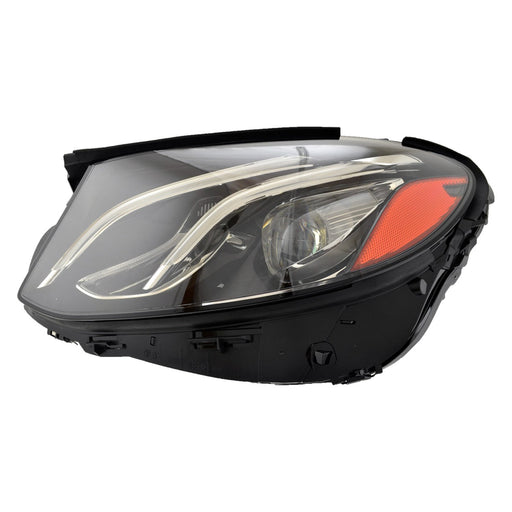 2017-2020 Mercedes-Benz E300/E350/E43 AMG Driver Side Headlight Lens Housing W213 Led W/O Active Lighting Sedan - MB2518110-Partify-Painted-Replacement-Body-Parts