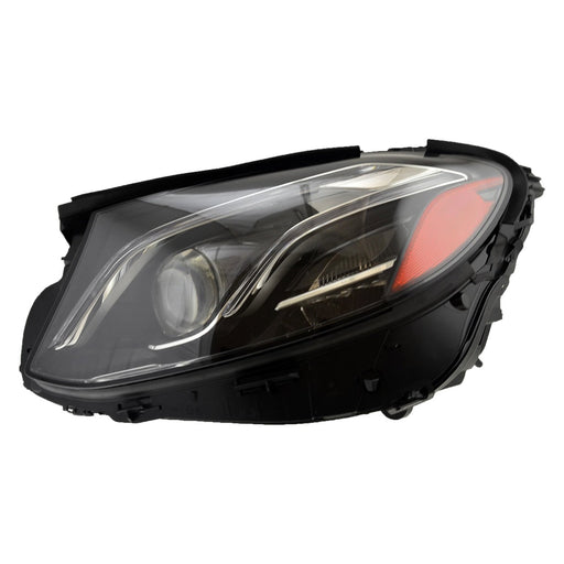 2017-2020 Mercedes-Benz E300/E350/E43 AMG Driver Side Headlight Lens Housing W213 Led W/Active Lighting Sedan - MB2518111-Partify-Painted-Replacement-Body-Parts