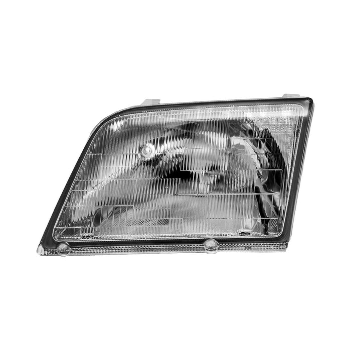 1994-2002 Mercedes-Benz SL320/SL500/SL600 Driver Side Headlight Lens Housing Halogen Lens Only - MB2518112-Partify-Painted-Replacement-Body-Parts