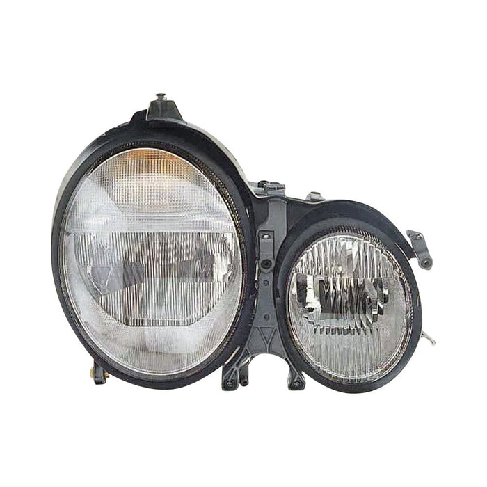 2000-2003 Mercedes-Benz E320/E430/E55 AMG Passenger Side Headlight Lens Housing Xenon W/O Bulb W/O Module - MB2519101-Partify-Painted-Replacement-Body-Parts