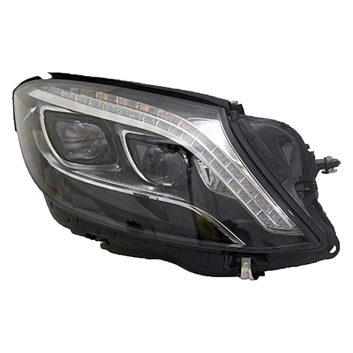 2014-2017 Mercedes-Benz S550/S600 Passenger Side Headlight Lens Housing W222 Xenon W/O Night View - MB2519104-Partify-Painted-Replacement-Body-Parts