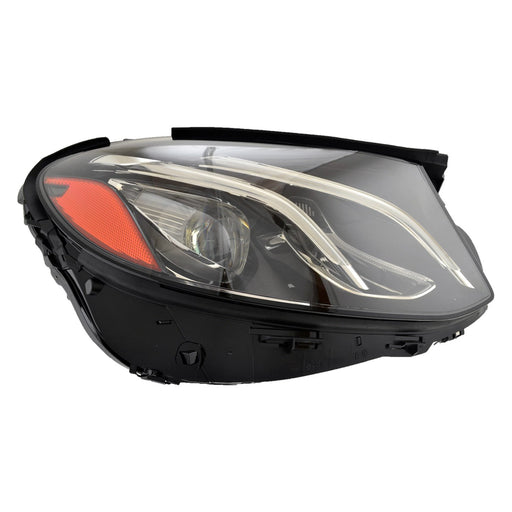 2017-2020 Mercedes-Benz E300/E350/E43 AMG Passenger Side Headlight Lens Housing W213 Led W/O Active Lighting Sedan - MB2519110-Partify-Painted-Replacement-Body-Parts
