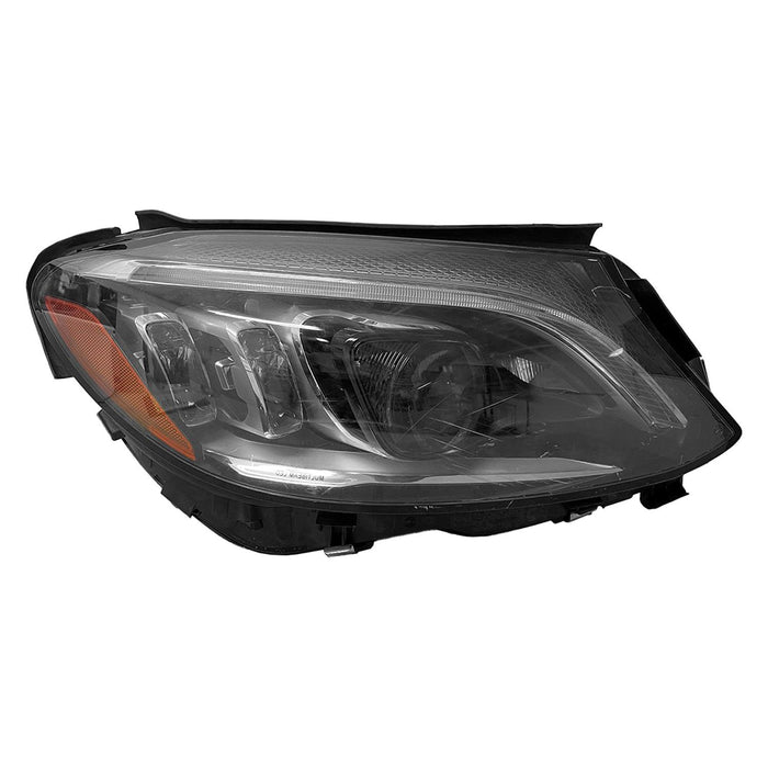 2019-2020 Mercedes-Benz C300/C43 AMG Passenger Side Headlight Lens Housing S205 Led W/Adaptive Headlamps Wagon - MB2519114-Partify-Painted-Replacement-Body-Parts