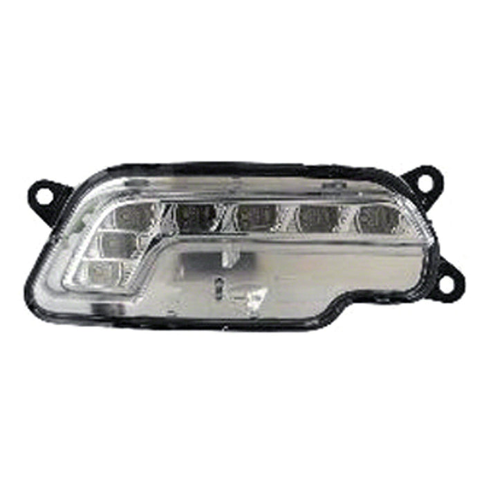 2010-2016 Mercedes-Benz E350/E550/E63 AMG/E63 AMG S Passenger Side Daytime Running Light C207 W/Light Pkg Convertible/Coupe/Sedan/Wagon - MB2563100-Partify-Painted-Replacement-Body-Parts