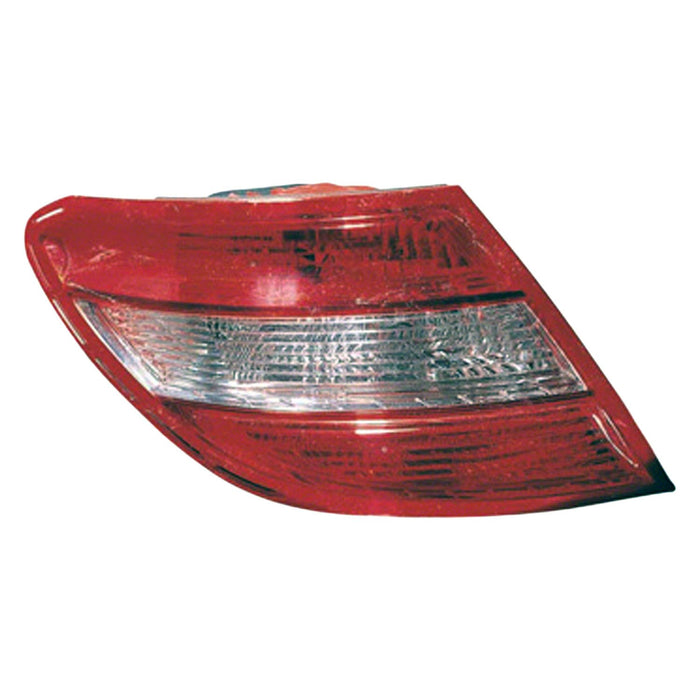 2008-2011 Mercedes-Benz C300/C350 Driver Side Tail Light Assembly W204 W/O Curve Lighting - MB2800129-Partify-Painted-Replacement-Body-Parts