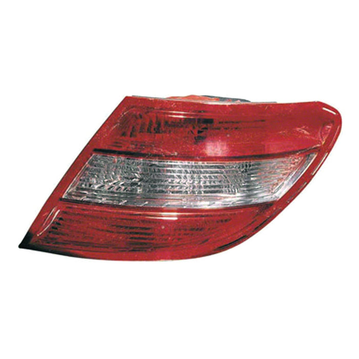 2008-2011 Mercedes-Benz C300/C350 Passenger Side Tail Light Assembly W204 W/O Curve Lighting - MB2801129-Partify-Painted-Replacement-Body-Parts