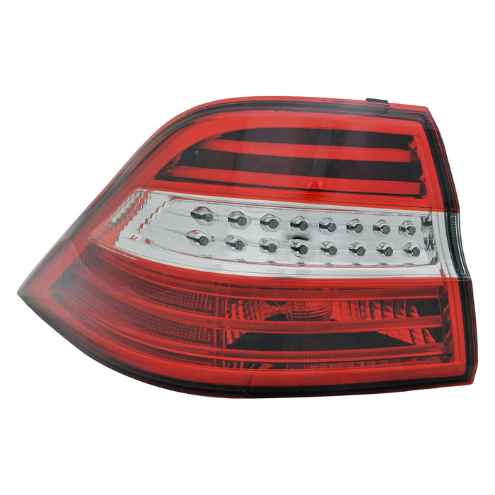 2012-2015 Mercedes-Benz ML350/ML550 Driver Side Tail Light Assembly W166 Outer - MB2804107-Partify-Painted-Replacement-Body-Parts