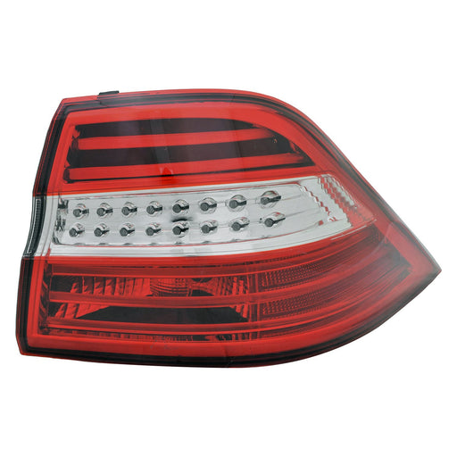 2012-2015 Mercedes-Benz ML350/ML550 Passenger Side Tail Light Assembly W166 Outer - MB2805107-Partify-Painted-Replacement-Body-Parts