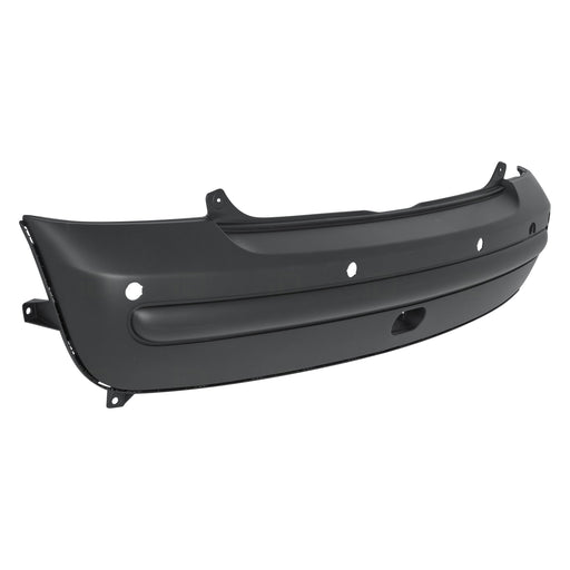 2002-2004 Mini Cooper Base Rear Bumper W/O Ground Effects W/O Bright Trim W/Backup Sensor - MC1100106-Partify-Painted-Replacement-Body-Parts