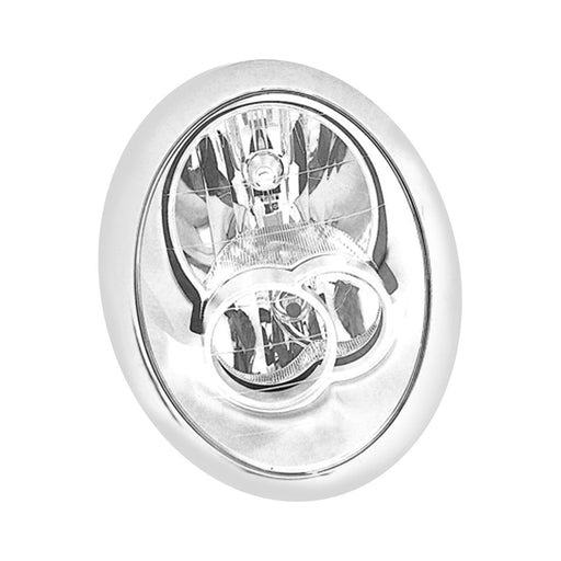 2005-2008 Mini Cooper Driver Side Headlight Assembly Halogen W/O Headlamp Washer Composite - MC2502102-Partify-Painted-Replacement-Body-Parts