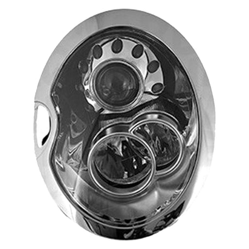 2005-2008 Mini Cooper Driver Side Headlight Assembly W/Xenon W/O Headlamp Washers Composite - MC2502103-Partify-Painted-Replacement-Body-Parts