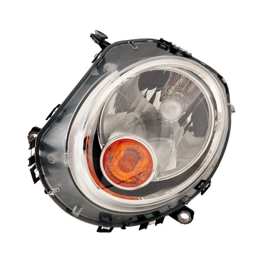 2007-2013 Mini Cooper Driver Side Headlight Assembly Halogen W/O Auto Adjust H/Lamp Composite Hatchback - MC2502105-Partify-Painted-Replacement-Body-Parts